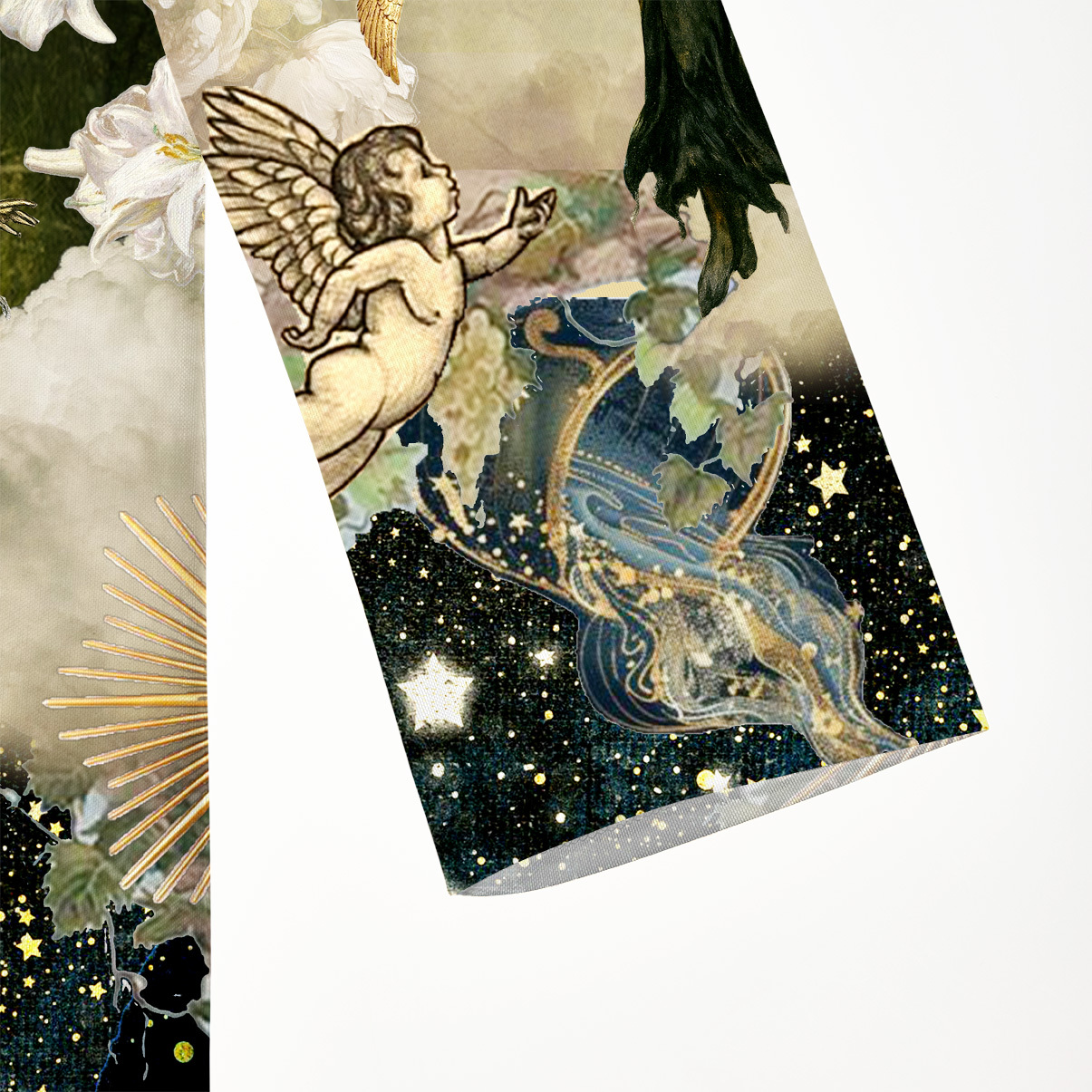 Purplehecate Garden of the Celestial Witch Beachwear Cover-Up Dress