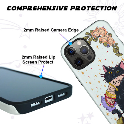 Purplehecate Feral Cat Phone Case