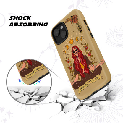 Purplehecate The Stay Wild Moon Child Phone Case