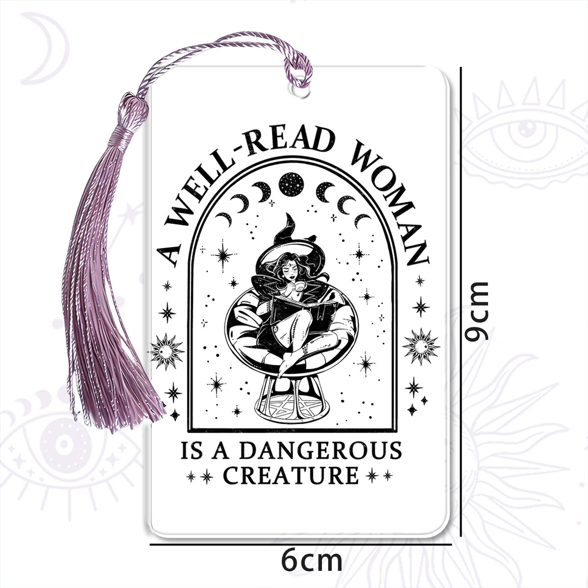 Purplehecate A Well Read Woman Bookish Bookmark
