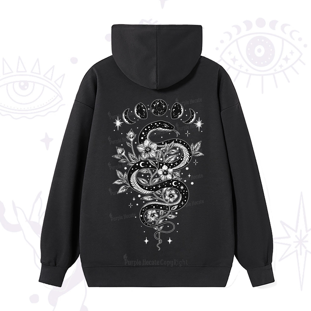 Purplehecate Serpent Spell Hoodie