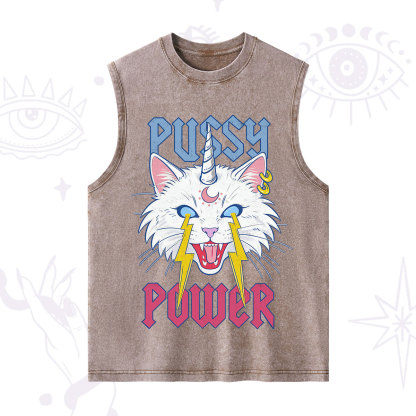 Purplehecate Pussy Power Washed Tank