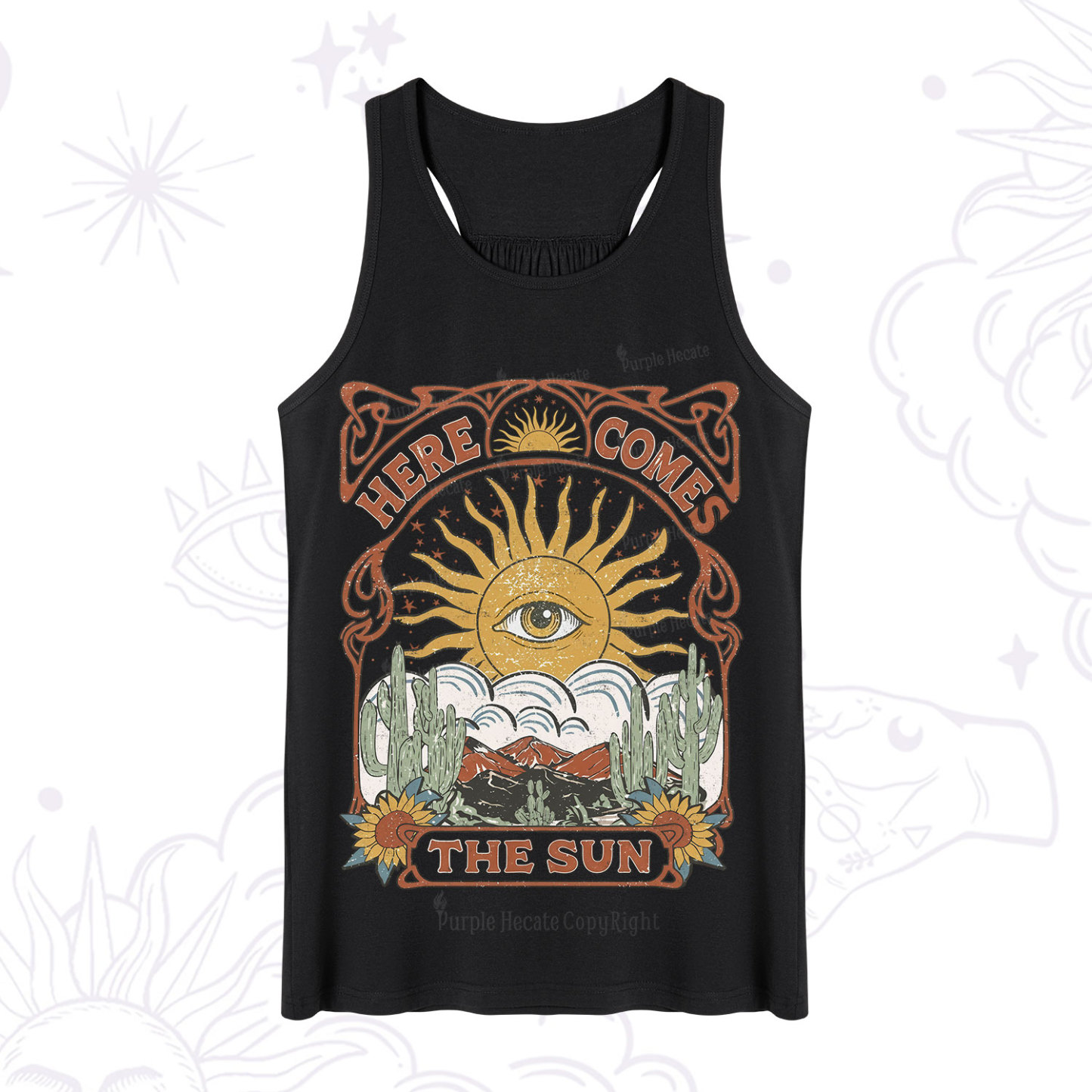 Purplehecate Here Comes The Sun Tank