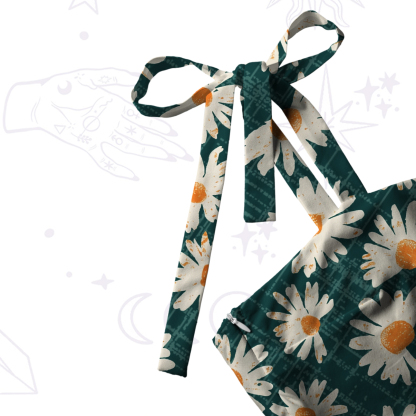 Purplehecate Daisy Daydream Tie Shoulder Maxi Dress