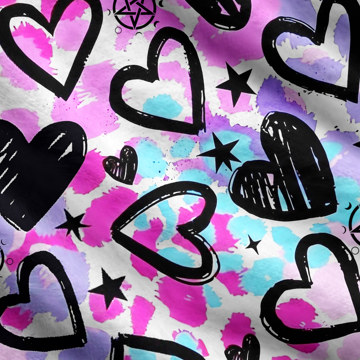 Purplehecate Heartful Magic Ugly Cardigan Sweaters