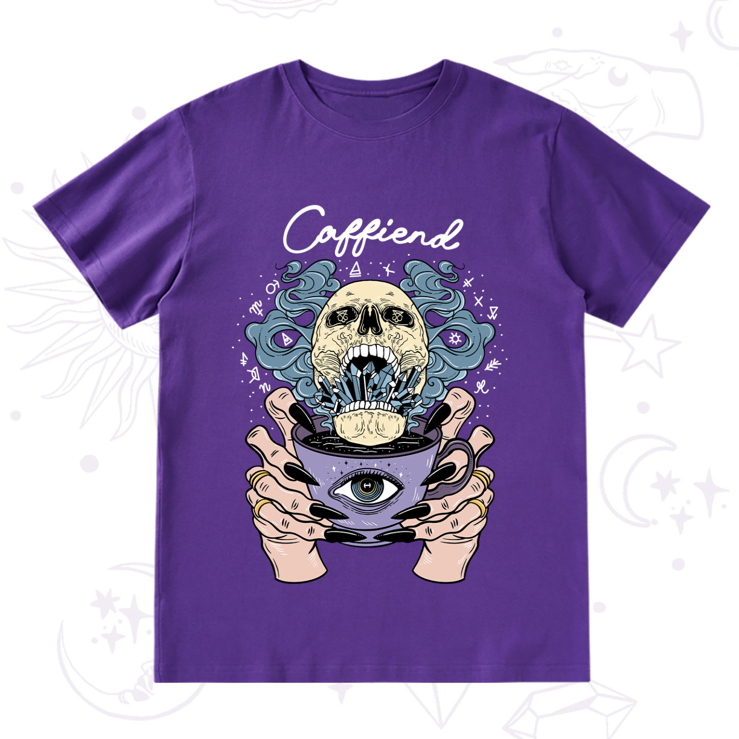 Purplehecate Caffiend T-Shirt