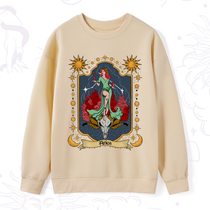 Purplehecate Aries Zodiac Sweatshirt
