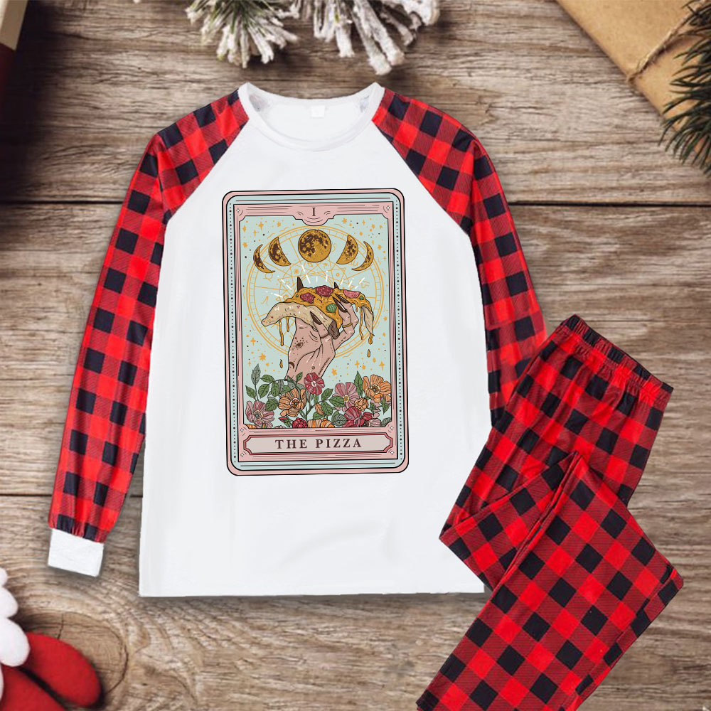 Purplehecate The Pizza Tarot Christmas Pajamas