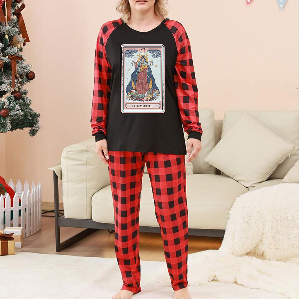Purplehecate The Mother Tarot Christmas Pajamas