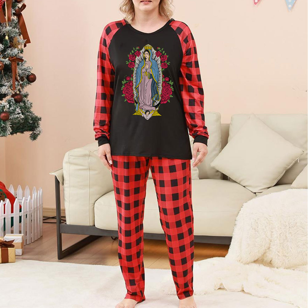 Purplehecate Mother Mary Christmas Pajamas