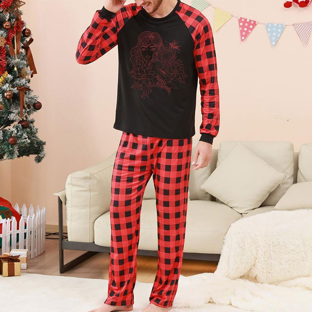 Purplehecate Mama Strong Christmas Pajamas