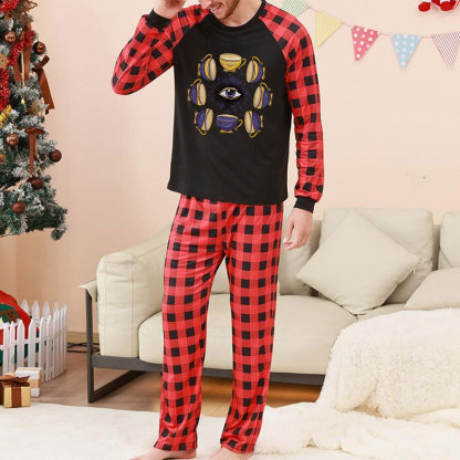 Purplehecate Moon Phase Coffee Lover Christmas Pajamas