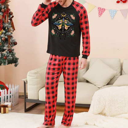 Purplehecate Mystical Moth Christmas Pajamas