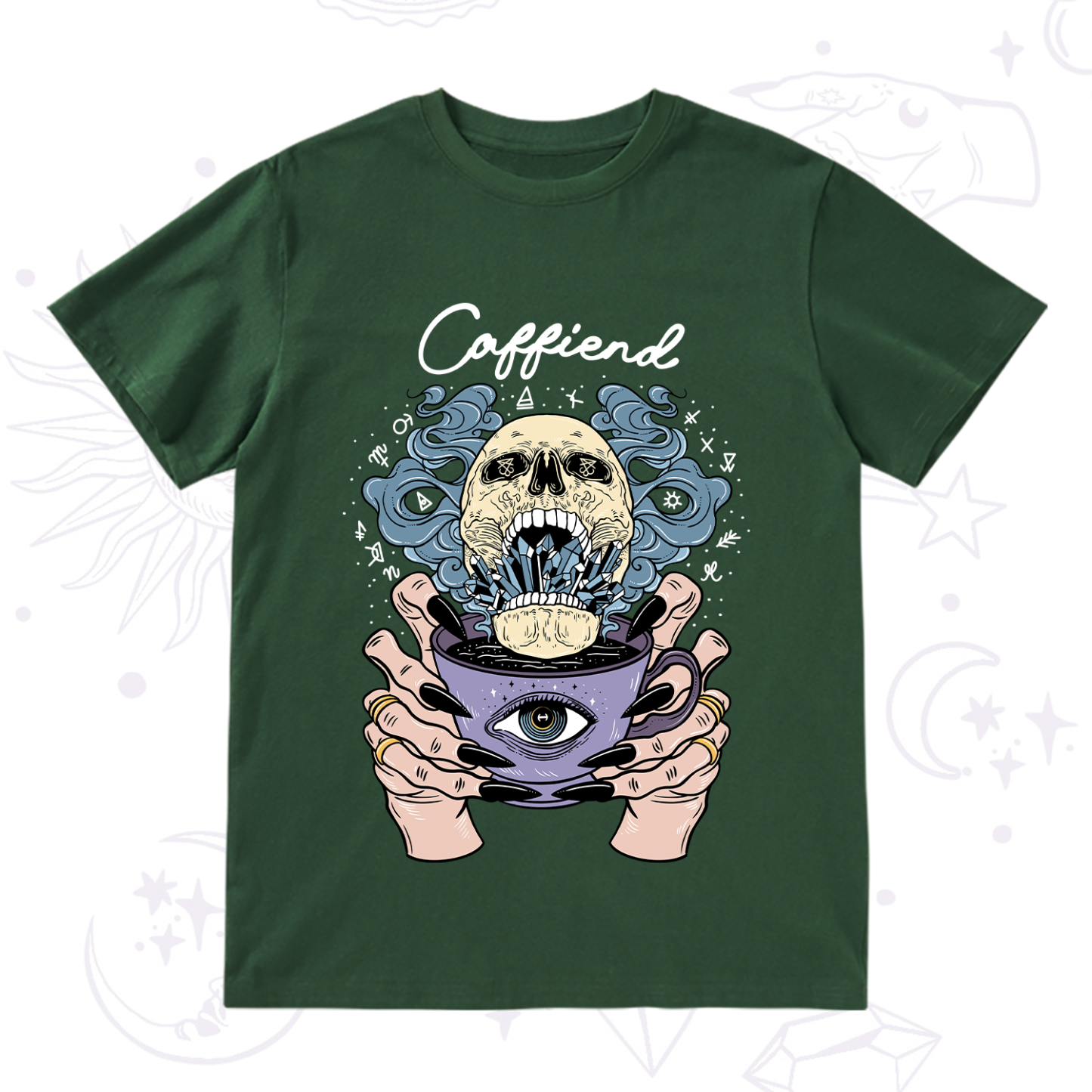 Purplehecate Caffiend T-Shirt