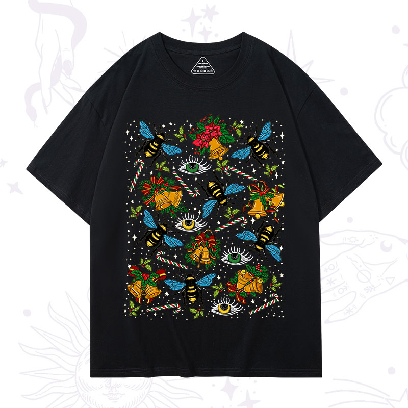 Purplehecate Christmas The Bee's Knees T-Shirt