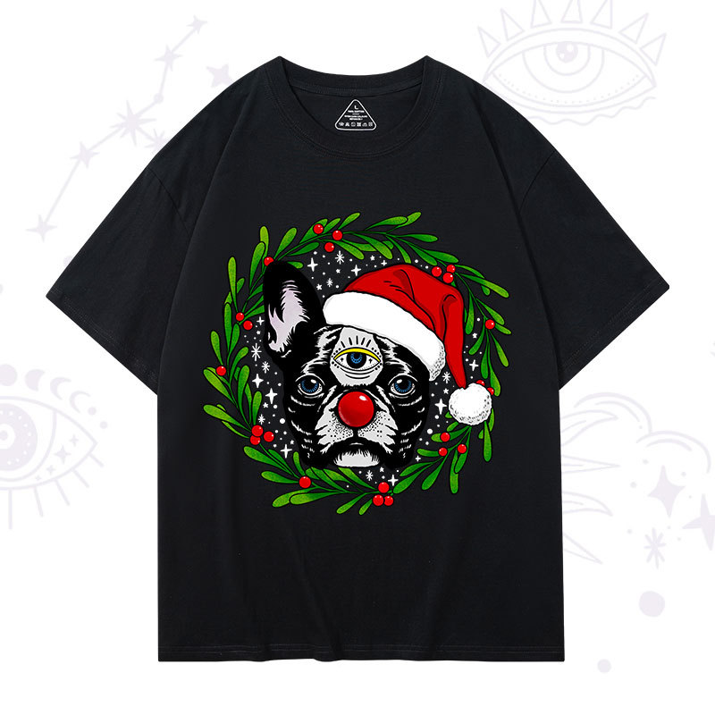 Purplehecate Christmas Celestial Canine T-Shirt