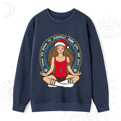 Purplehecate Christmas Today I'm Going To Manifest Sweatshirt