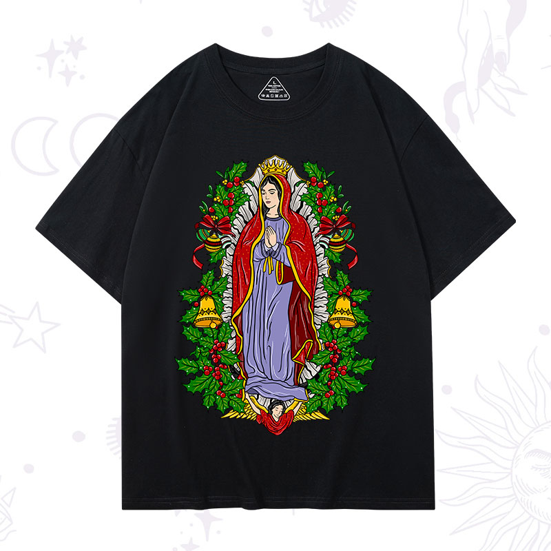 Purplehecate Christmas Mother Mary T-Shirt
