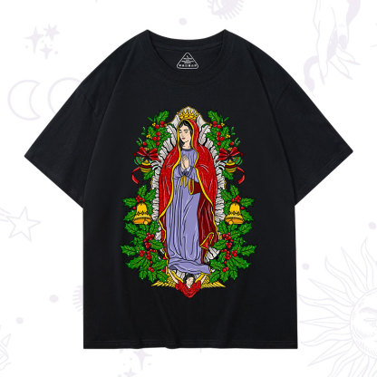 Purplehecate Christmas Mother Mary T-Shirt
