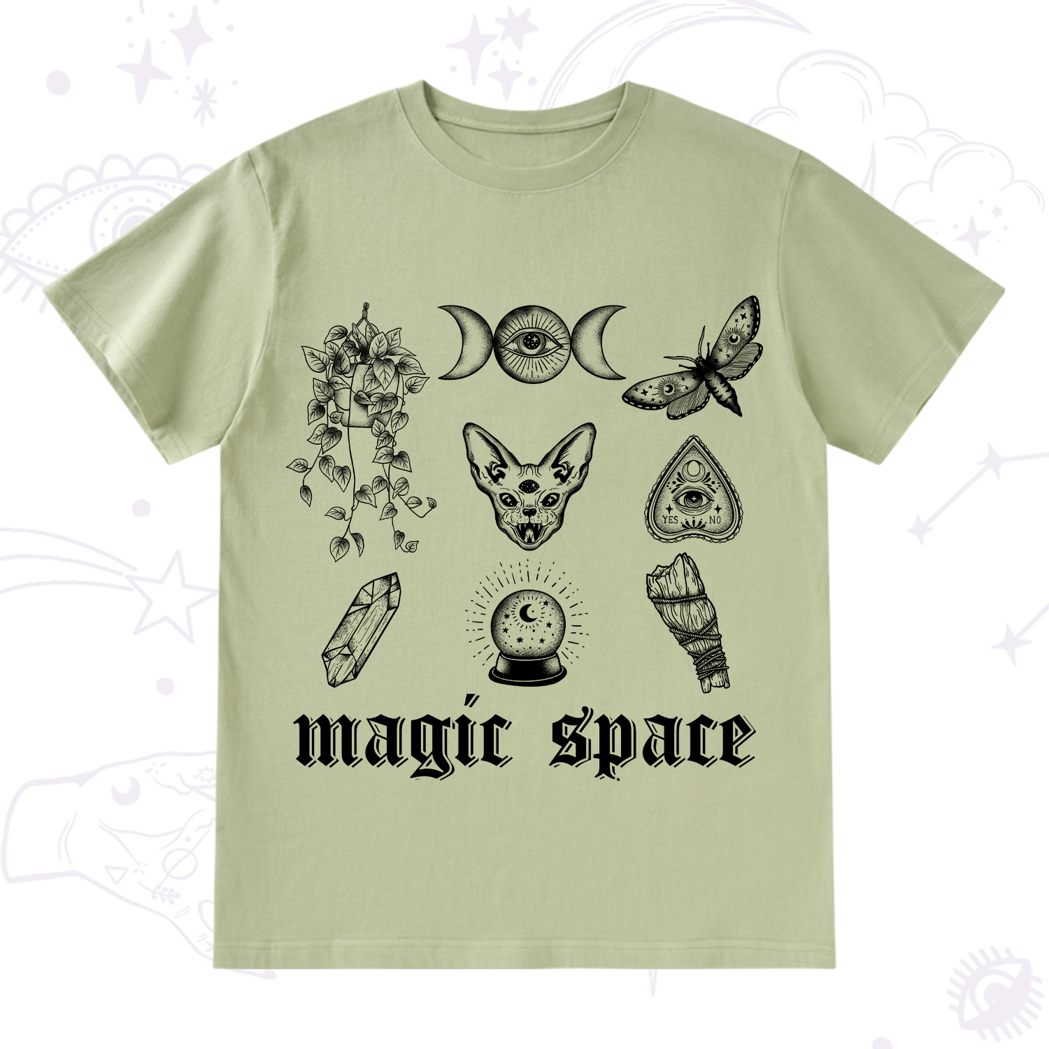 Purplehecate Magic Space T-Shirt