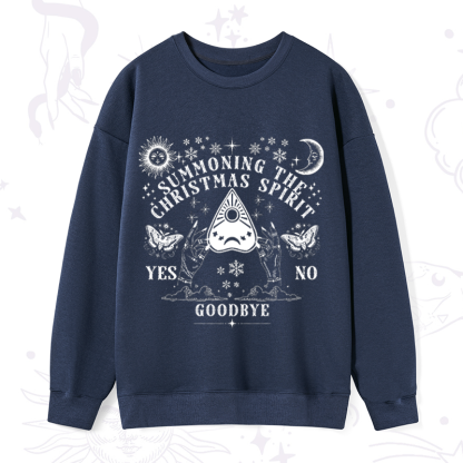 Purplehecate Christmas Mystical Talking Board Sweatshirt