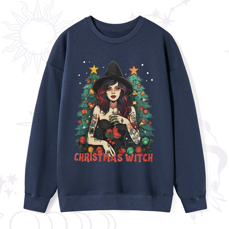 Purplehecate Christmas Witch Sweatshirt