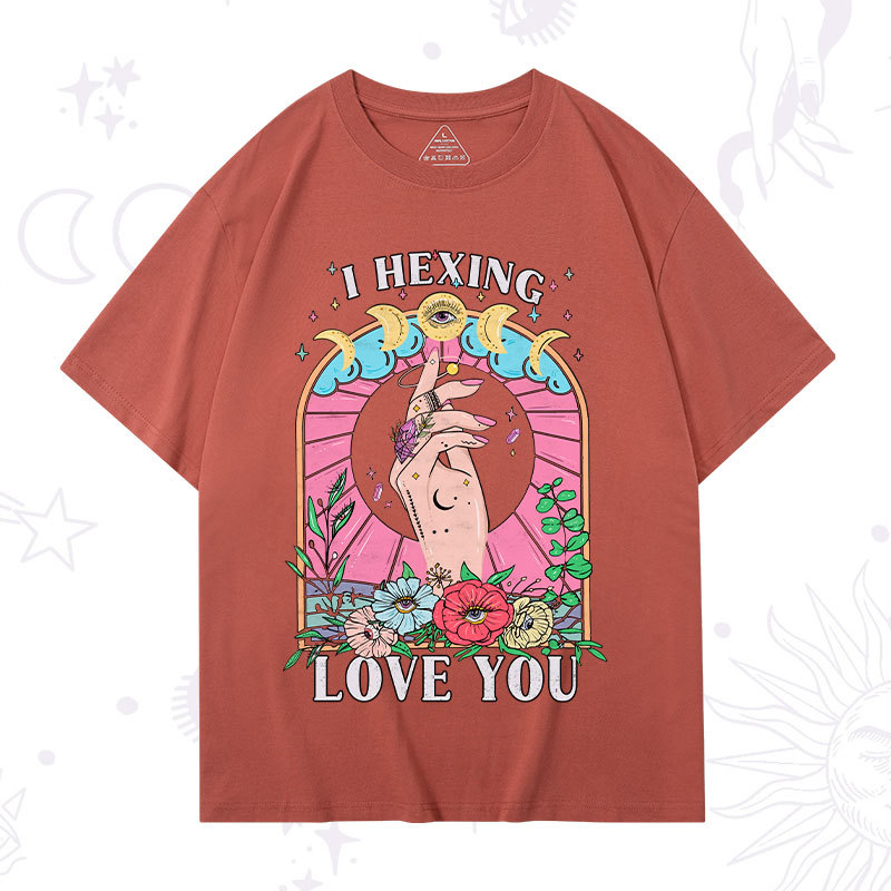 Purplehecate I Hexing Love You T-Shirt