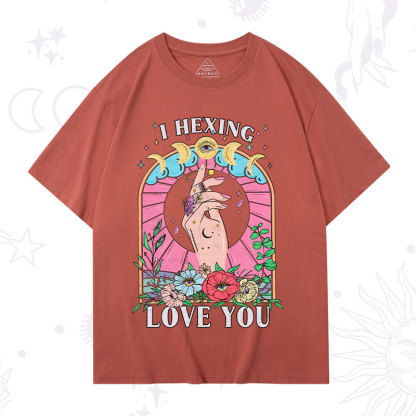 Purplehecate I Hexing Love You T-Shirt