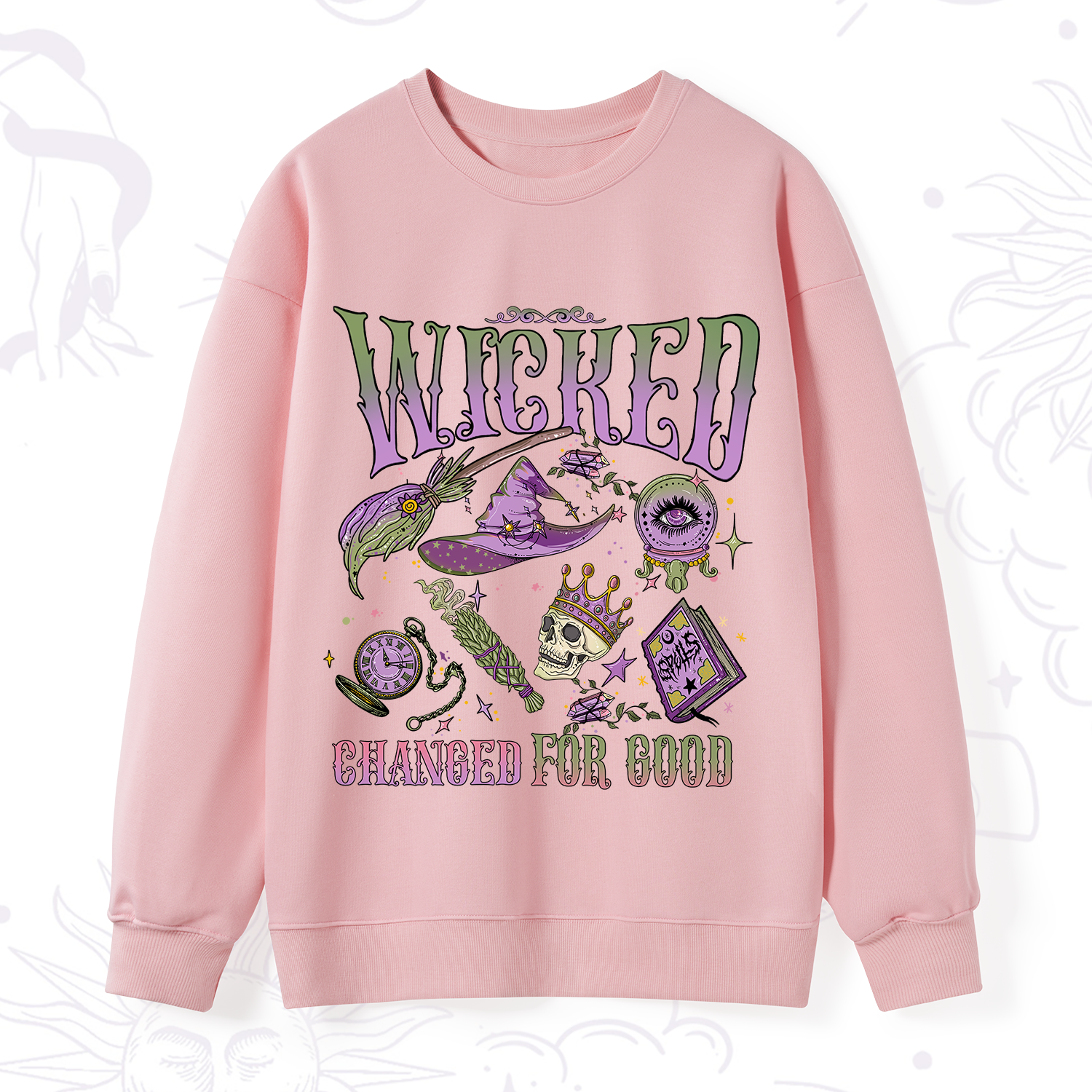 Purplehecate Wicked Changed For Good Sweatshirt