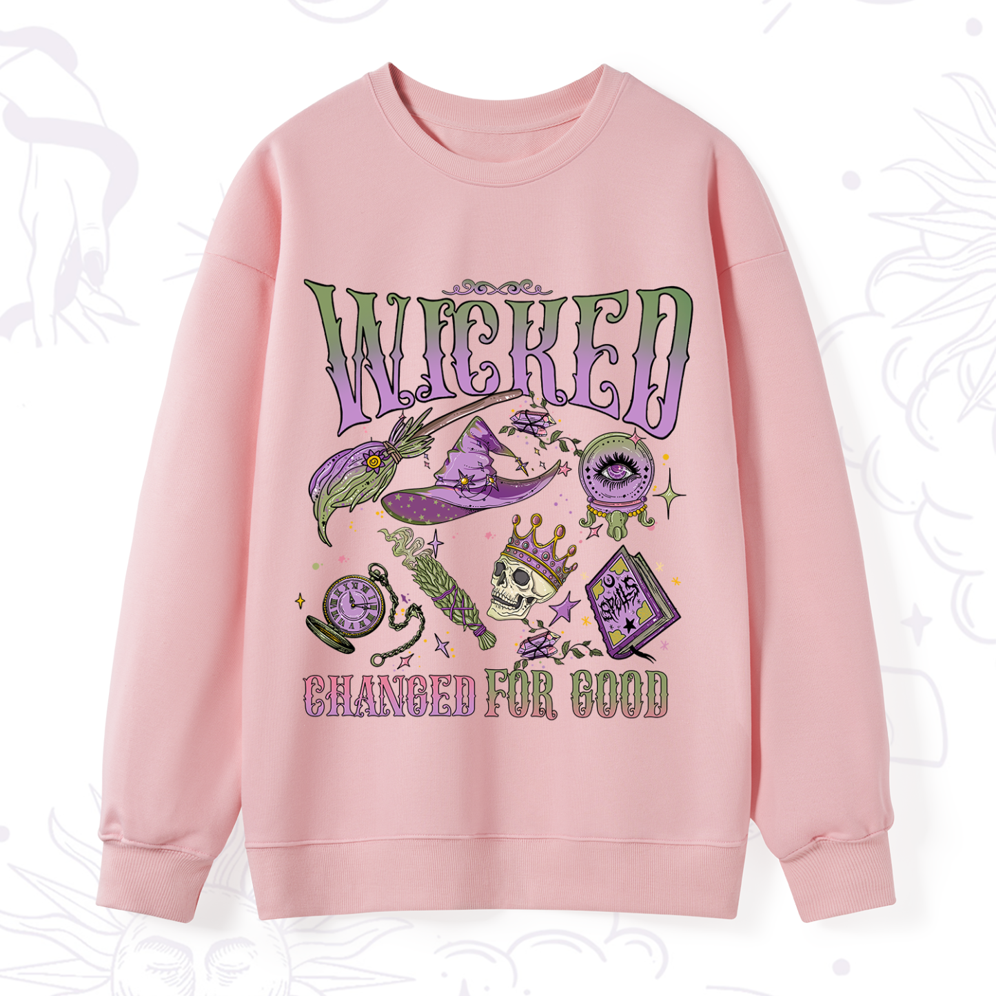 Purplehecate Wicked Changed For Good Sweatshirt