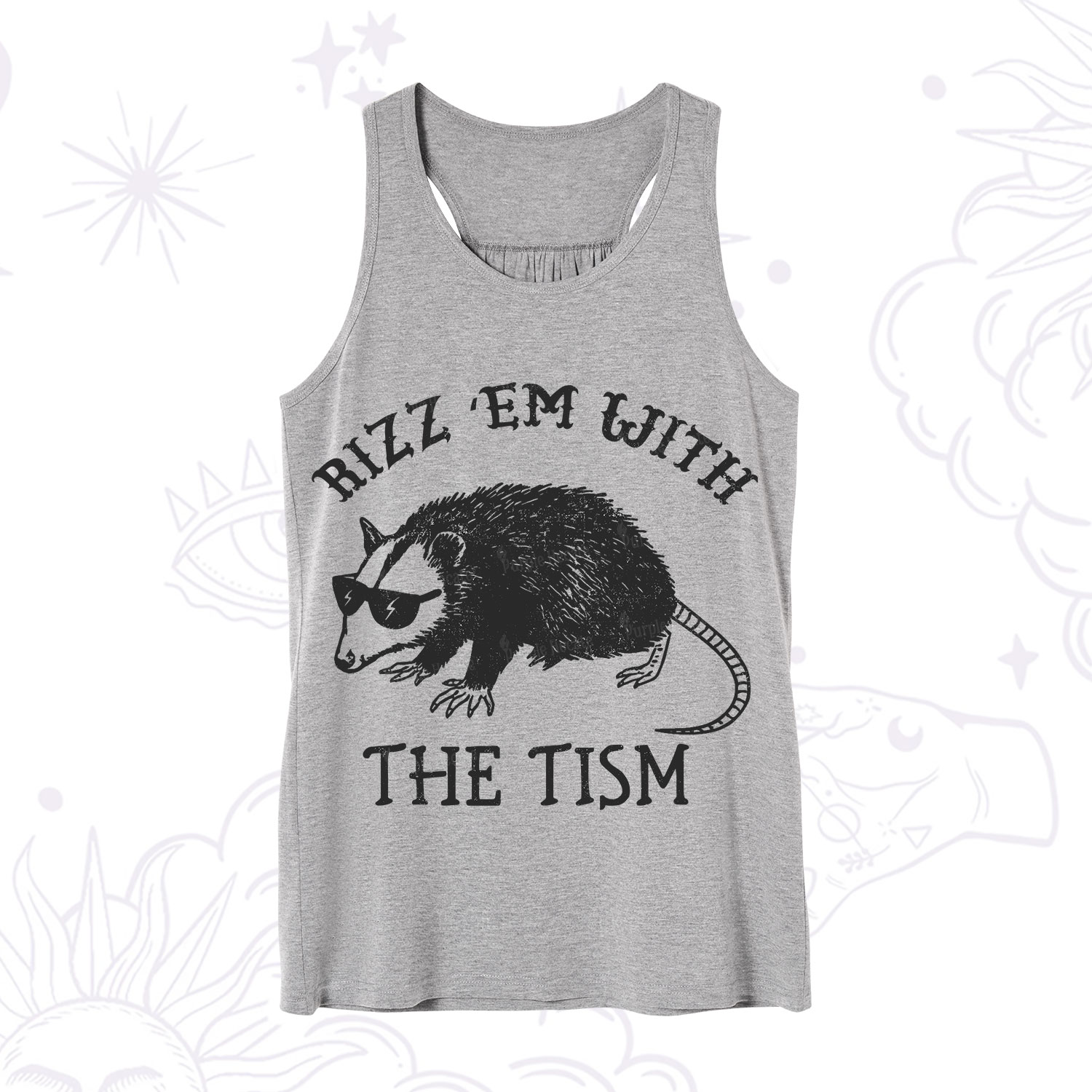 Purplehecate Rizz Em With The Tism Opossum Tank