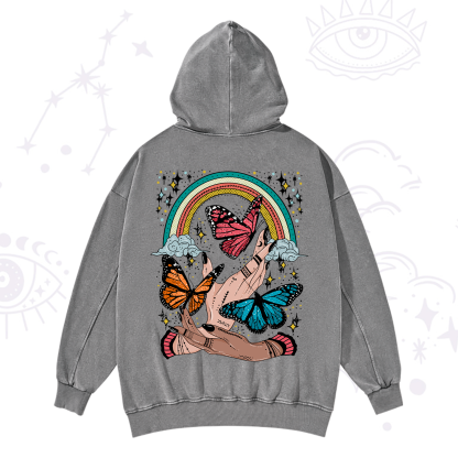 Purplehecate Metamorphoses Washed Hoodie