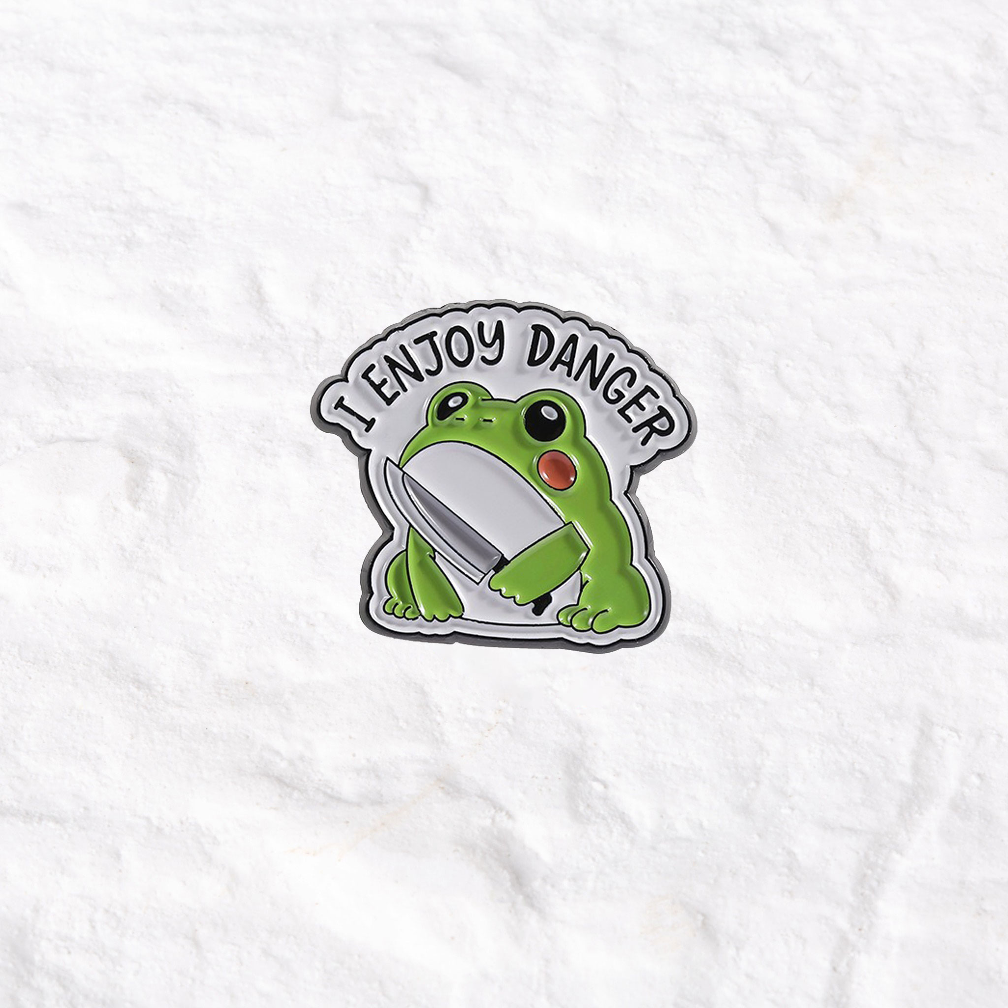 Purplehecate I Enjoy Danger Pin