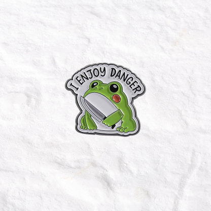 Purplehecate I Enjoy Danger Pin