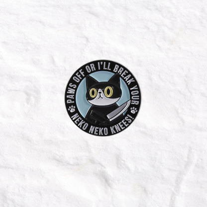 Purplehecate Paws Off Or Else Pin