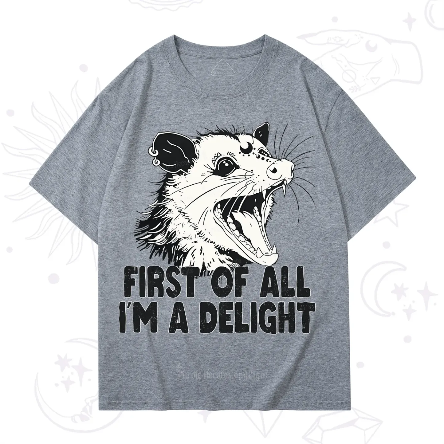 Purplehecate First Of All I'm A Delight T-Shirt