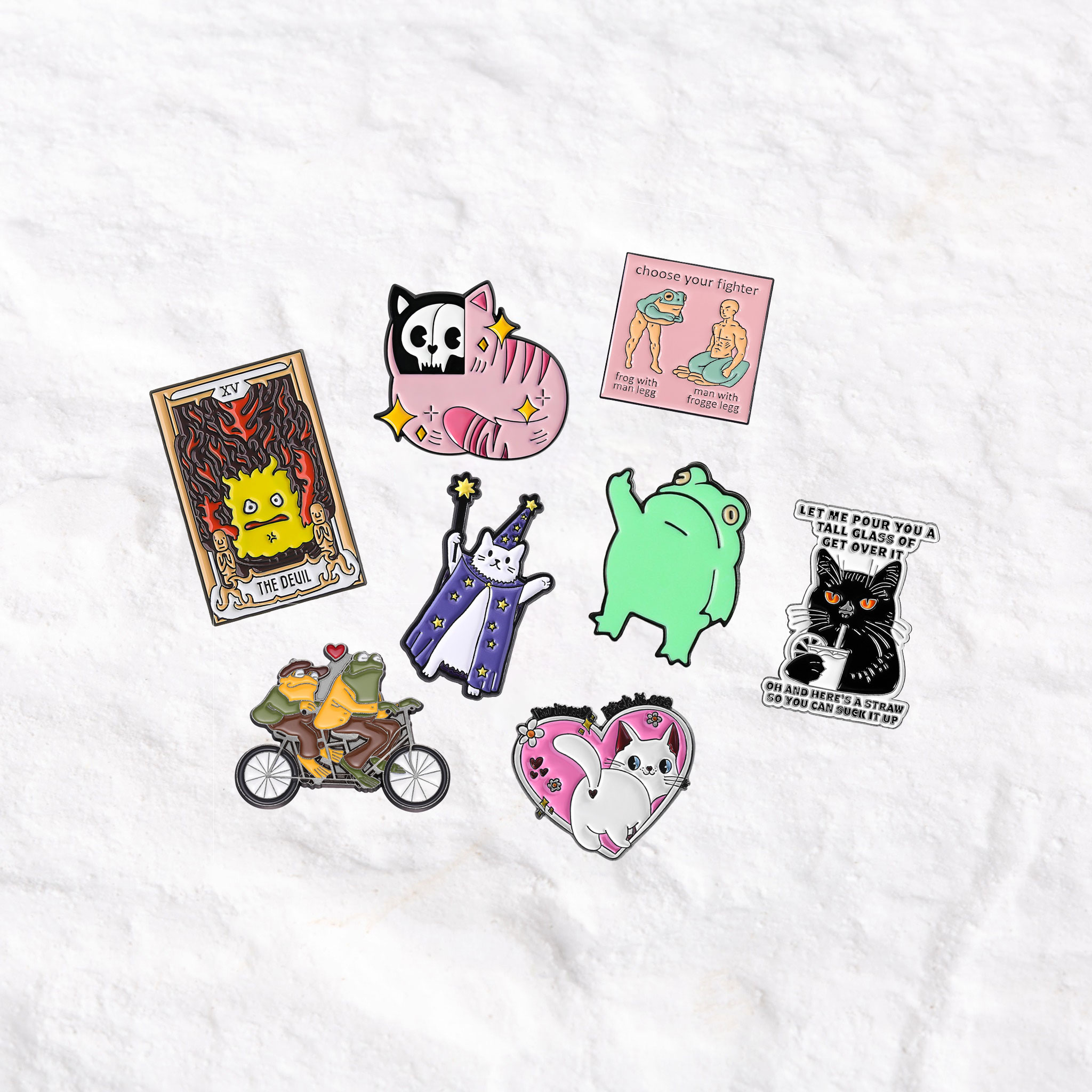 Purplehecate The Devil Pin