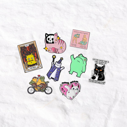 Purplehecate Choose Your Fighter Pin