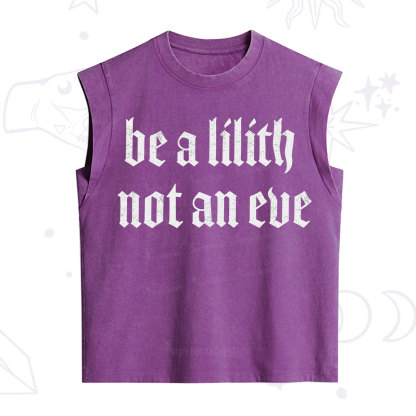 Purplehecate Be a Lilith Not an Eve Vintage Washed Tank