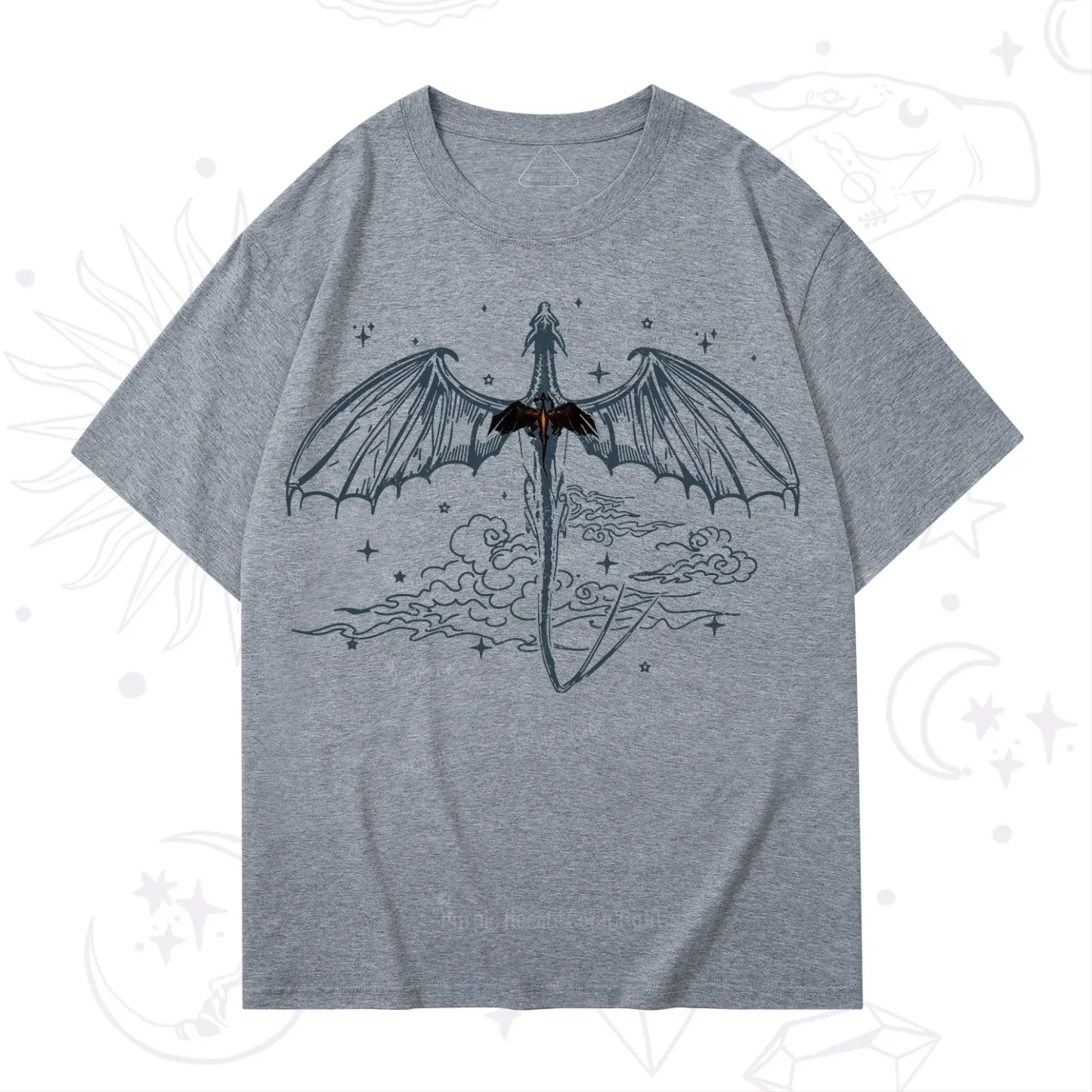 Purplehecate Dragon Rider Celestial Sword T-Shirt