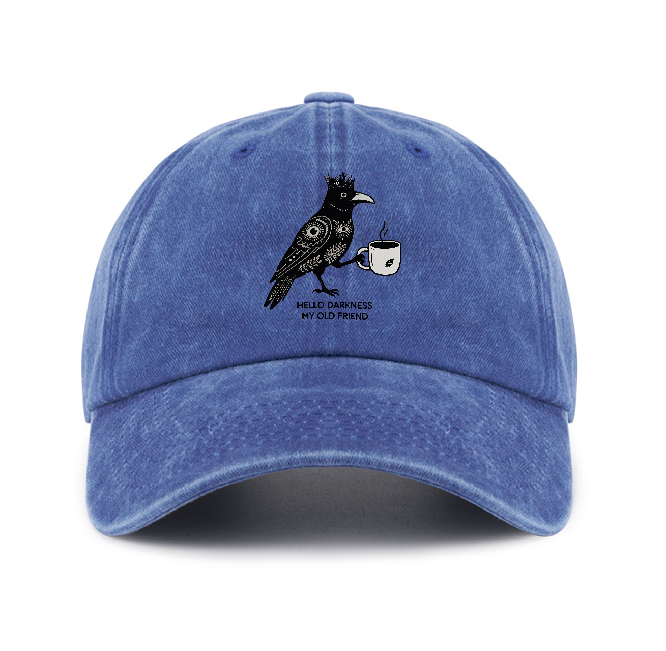 Purplehecate Hello Darkness My Old Friend Baseball Cap
