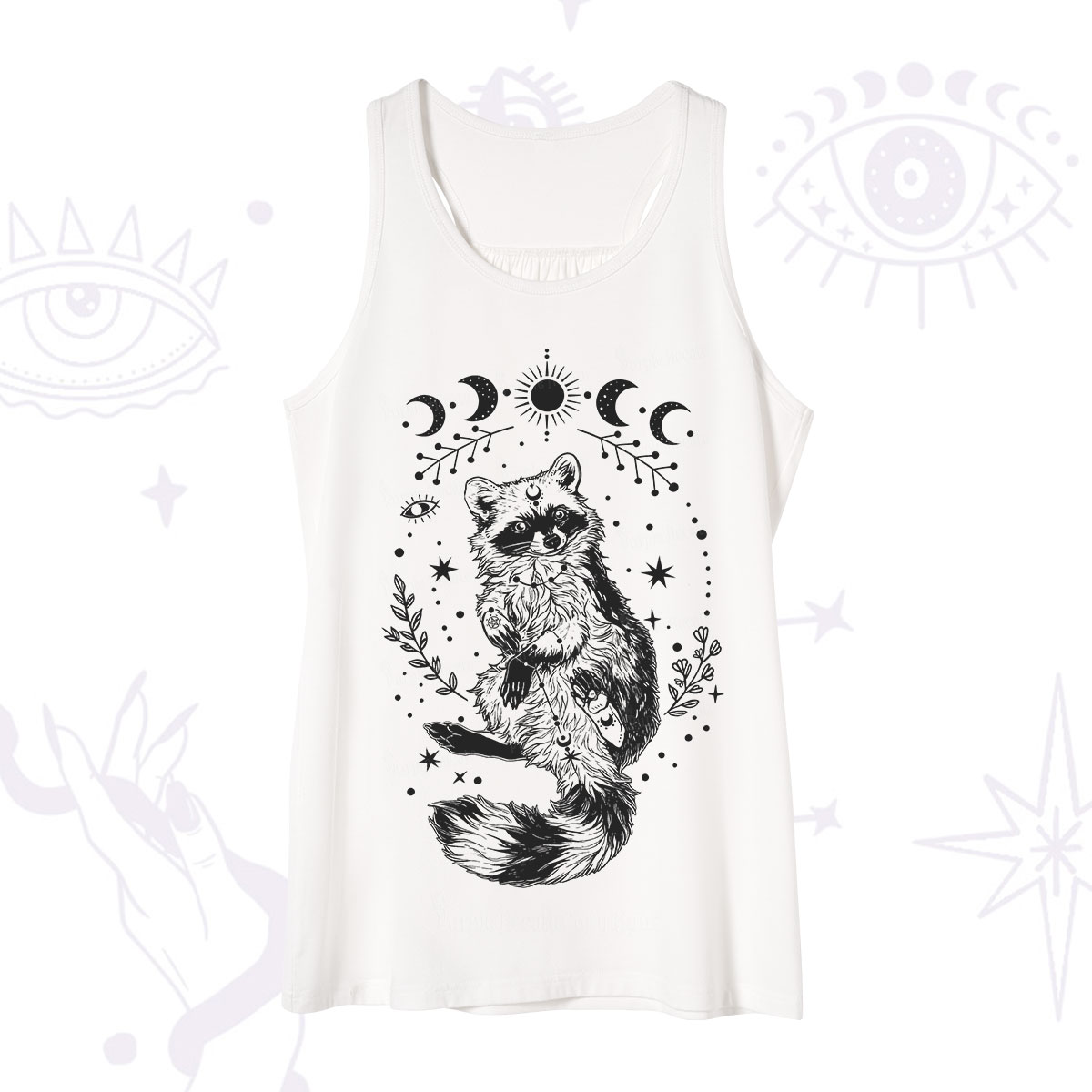 Purplehecate Lunar Magic Raccoon Tank