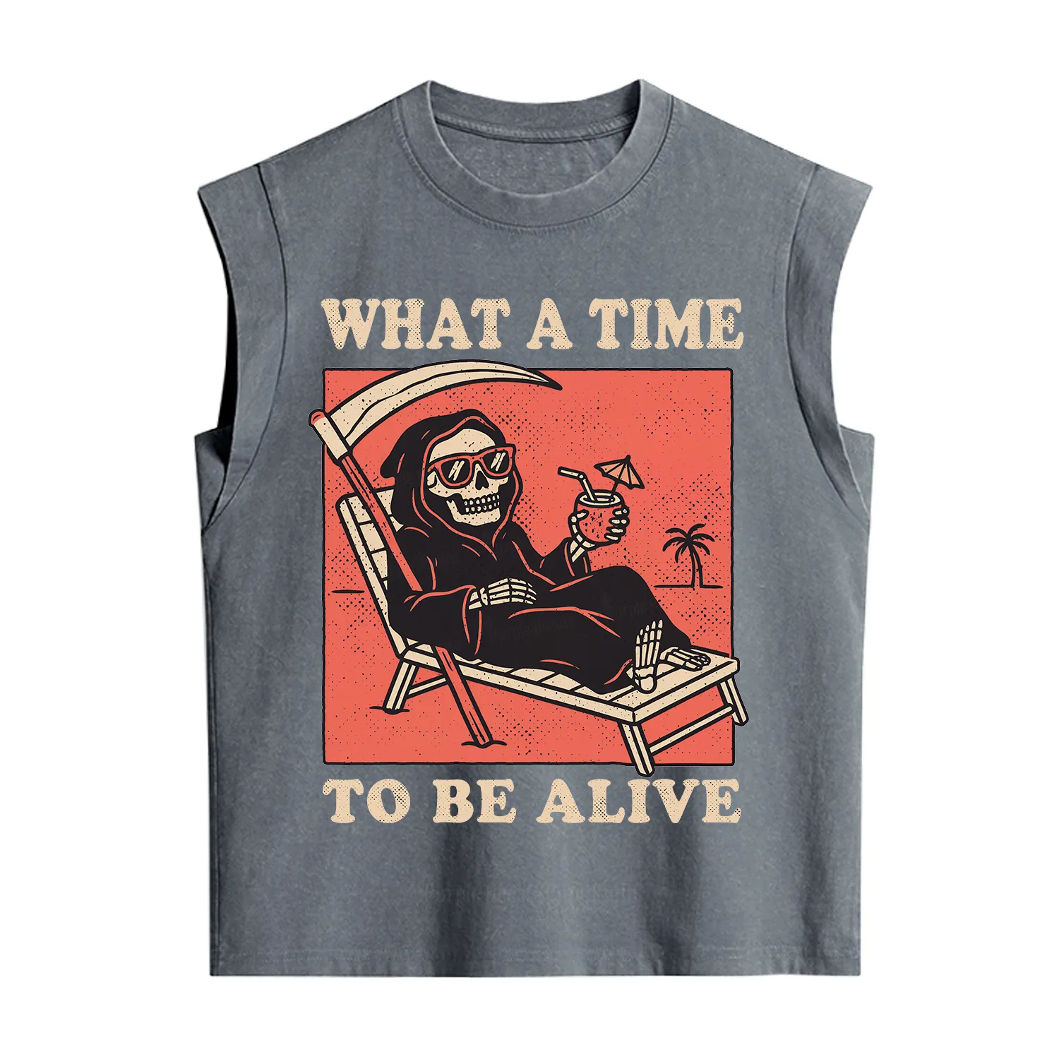 Purplehecate What A Time To Be Alive Vintage Washed Tank