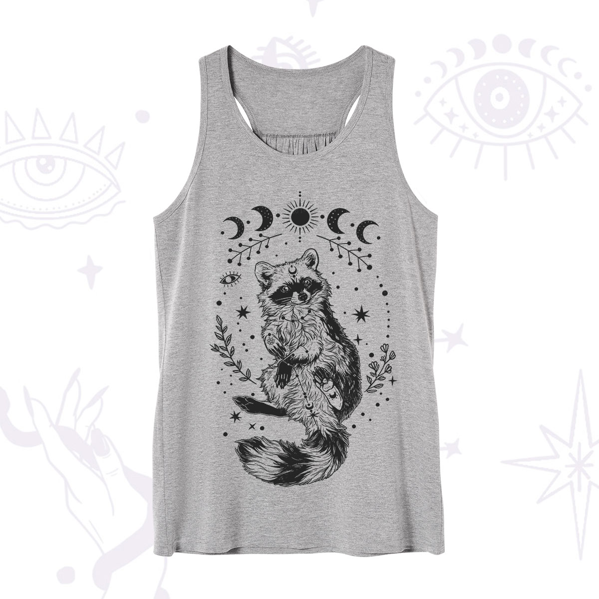 Purplehecate Lunar Magic Raccoon Tank