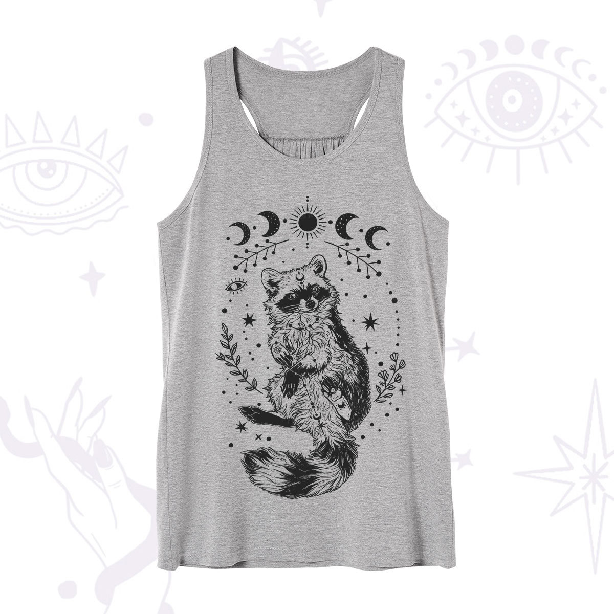 Purplehecate Lunar Magic Raccoon Tank
