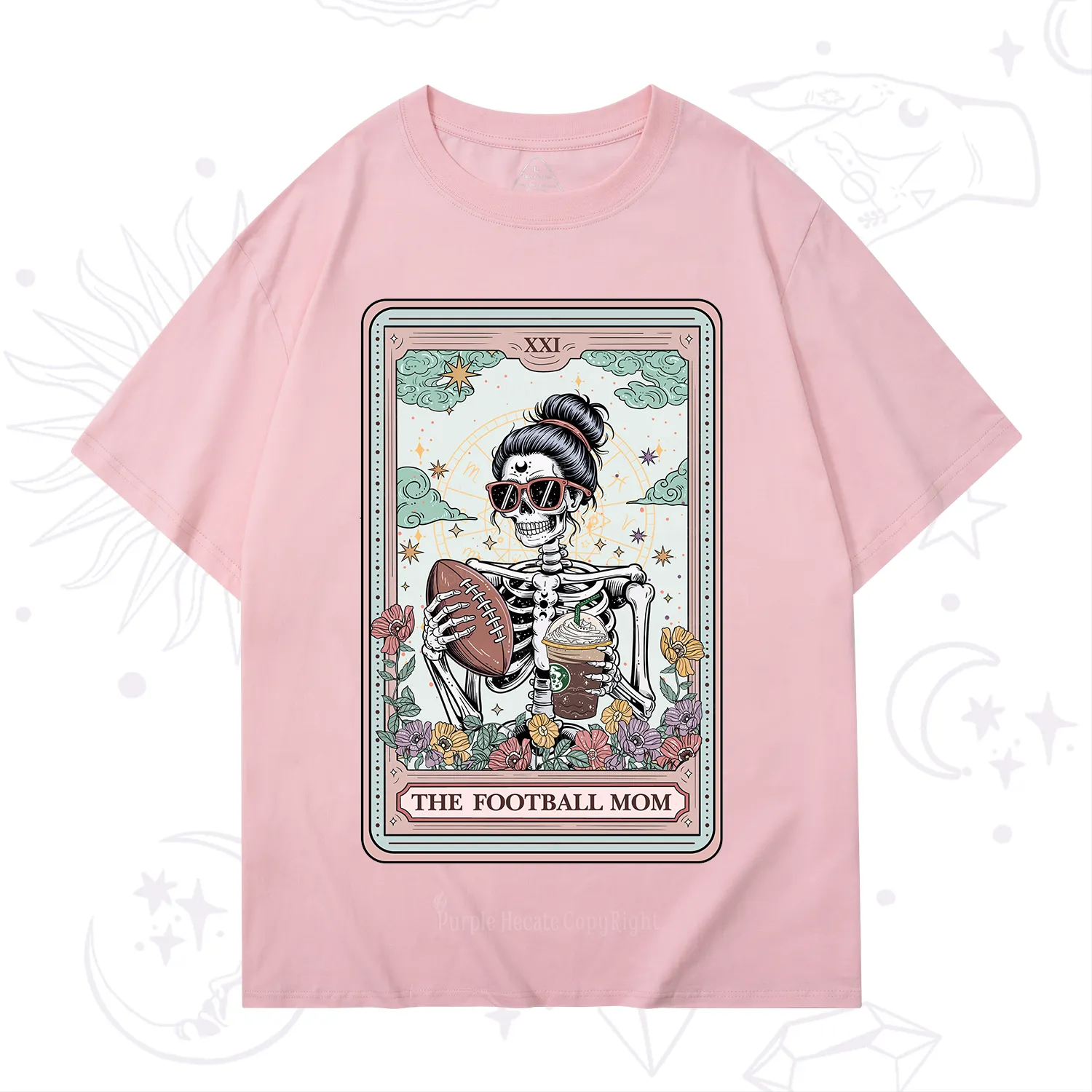 Purplehecate The Football Mom Tarot T-Shirt