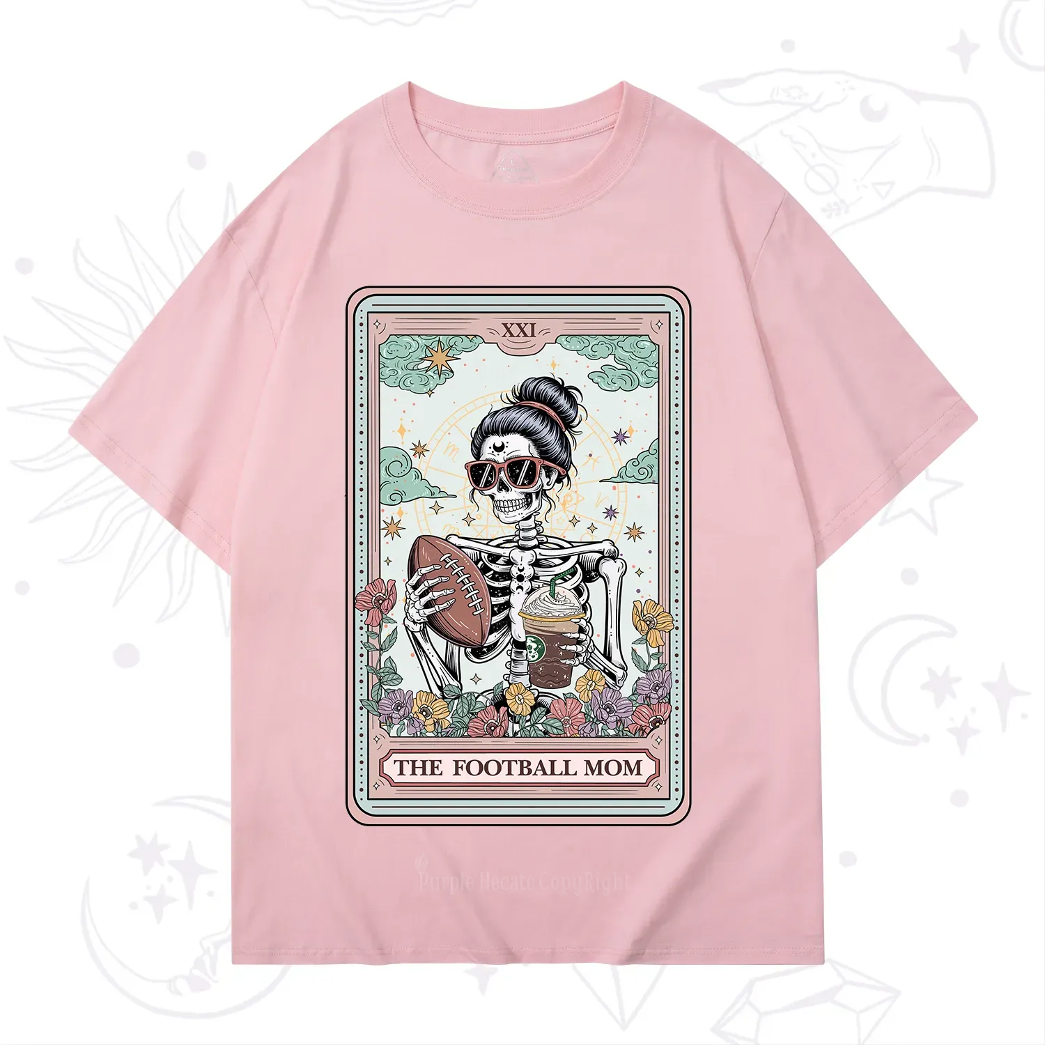 Purplehecate The Football Mom Tarot T-Shirt