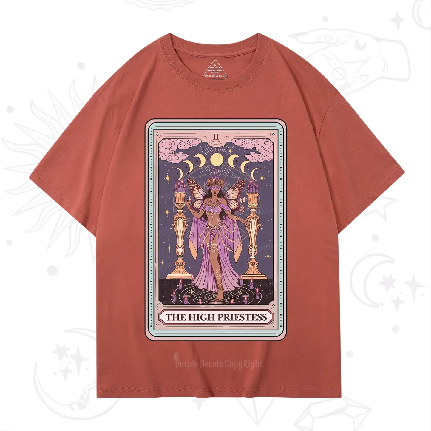 Purplehecate The Mystic High Priestess T-Shirt