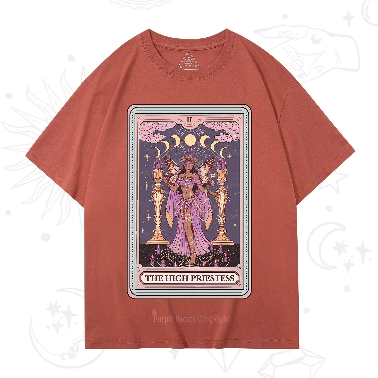 Purplehecate The Mystic High Priestess T-Shirt