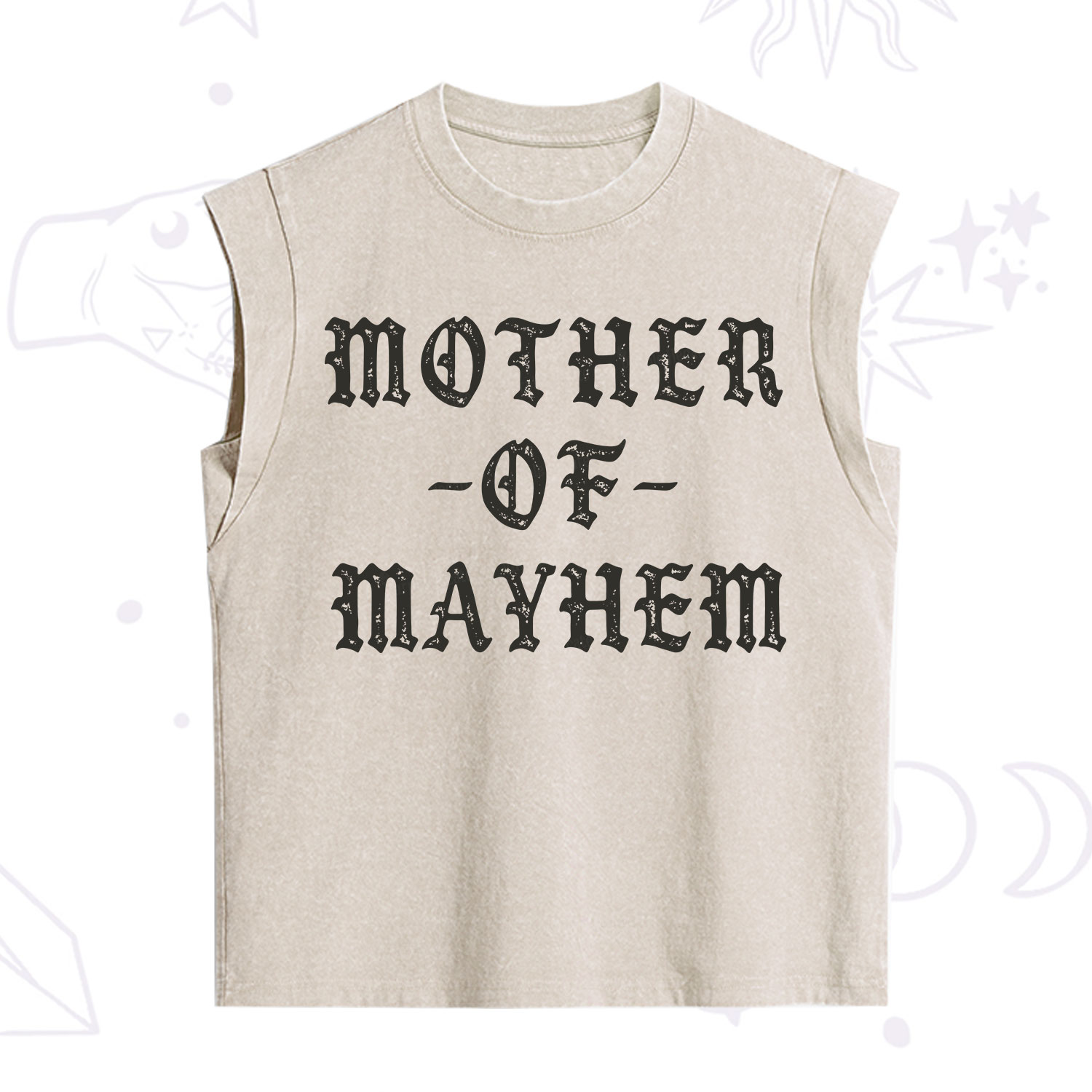 Purplehecate Mother of Mayhem Vintage Washed Tank